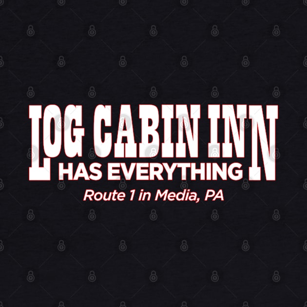 Log Cabin Inn, Media, PA by Tee Arcade